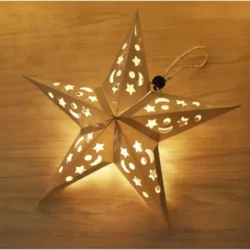 Gwiazda LED 3D- 60cm Ruhhy OZDOBA ŚWIĘTA BOŻE NARODZENIE DEKORACJA - obrazek 4