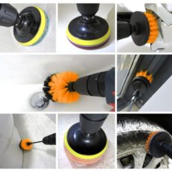Szczotki sprzątające na wiertarkę Bigstren DETAILING DO AUTA SPRZĄTANIE XXL - obrazek 5