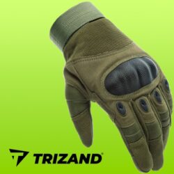 Rękawiczki taktyczne XL- khaki Trizand REGULOWANE WYTRZYMAŁE SURVIVAL - obrazek 13