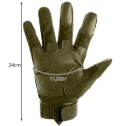 Rękawiczki taktyczne XL- khaki Trizand REGULOWANE WYTRZYMAŁE SURVIVAL - obrazek 14