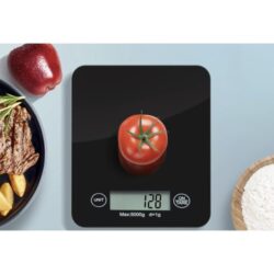 ELEKTRONICZNA WAGA KUCHENNA PŁASKA DOKŁADNA HARTOWANE SZKŁO 1-5000g Ruhhy - obrazek 6