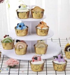 PAPILOTKI NA MUFFINKI ZESTAW 50 SZT. TŁUSZCZOODPORNE JEDNORAZOWE RUHHY - obrazek 7