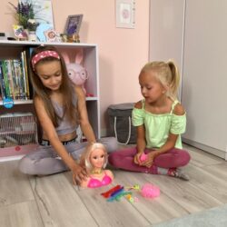GŁOWA DO STYLIZACJI CZESANIA MAKIJAŻU + AKCESORIA GRATIS KRUZZEL - obrazek 12